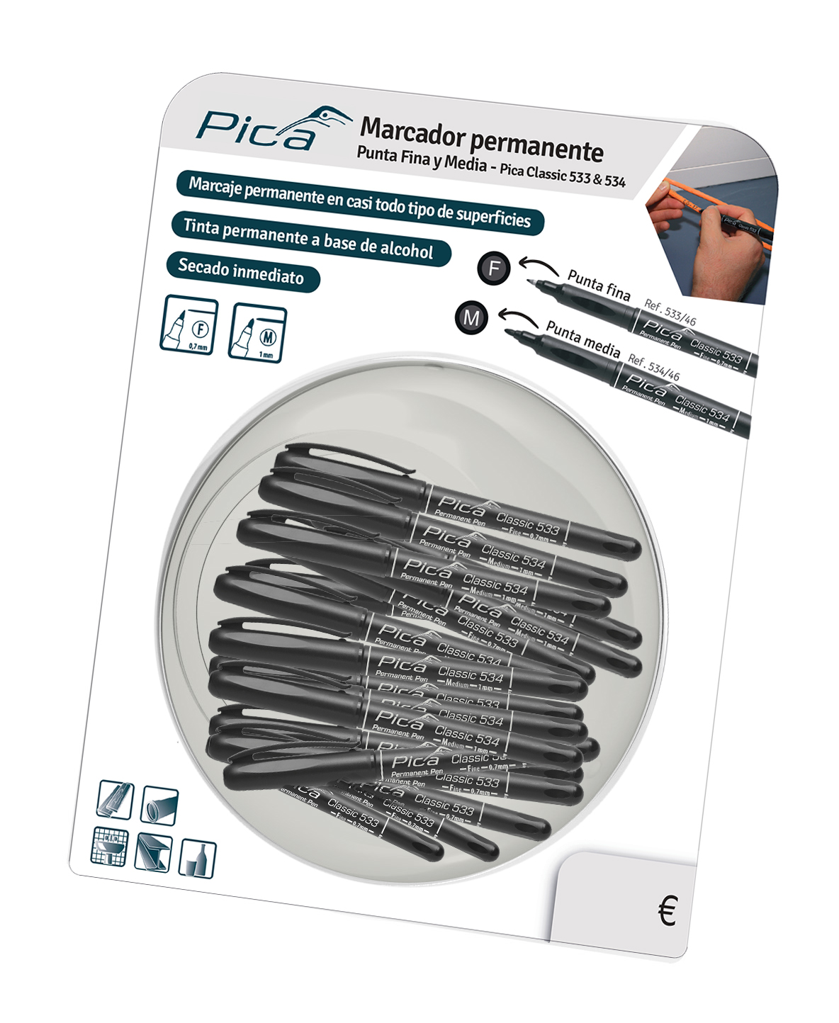 Expositor esférico 20cm Classic 533/34